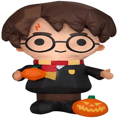 harry potter inflatable halloween|gemmy airblown inflatable pumpkin.